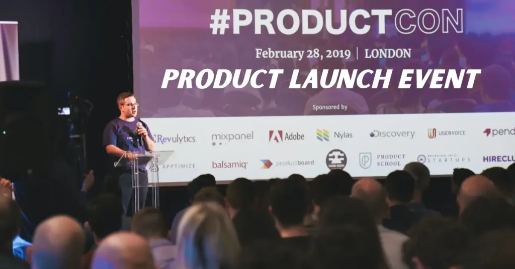 product launch event